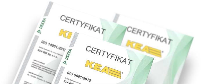Certyfikat KEA
